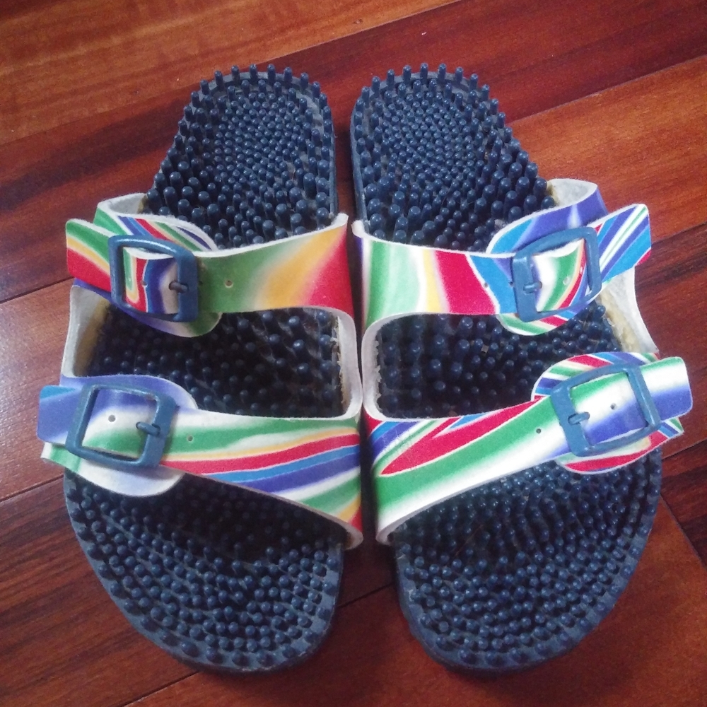 Birkenstock Rainbow Acupressure Sandals